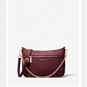 Jet Set Small Saffiano Leather Chain Crossbody Bag
